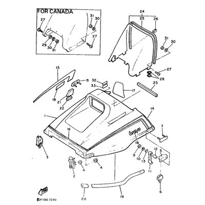 WINDSHIELD COMP.