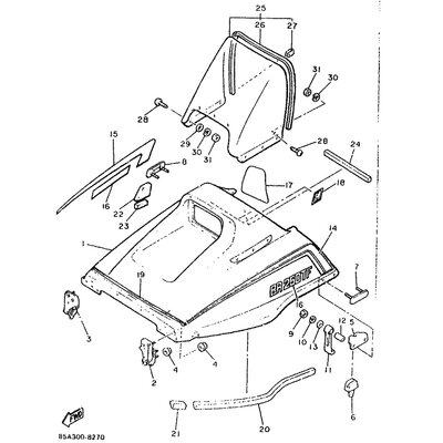 WINDSHIELD COMP.