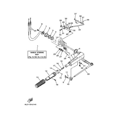 Yamaha Teil 6L2W0084104D