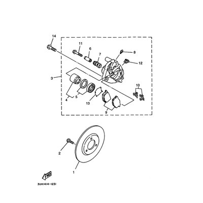 BREMSSCHEIBE (R)