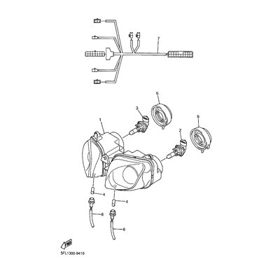 KABEL, SCHEINWERFER