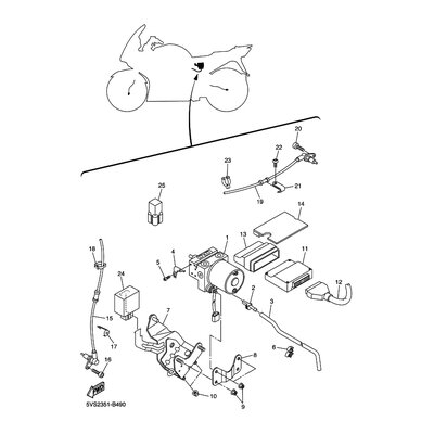 RAD-SENSOR, VORNE