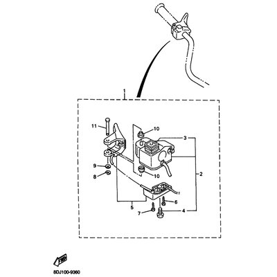 HEBELHALTER KOMPL. 2