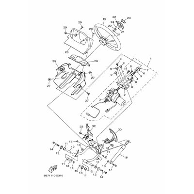 STEERING COLUMN AS