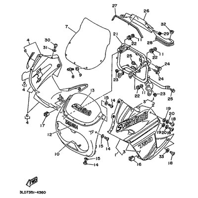 BOLT, FLANGE(3LD)