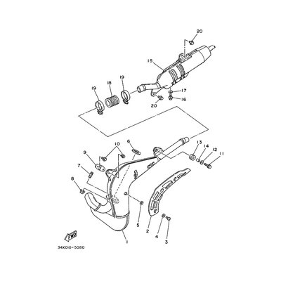 BOLT, FLANGE (5G2)