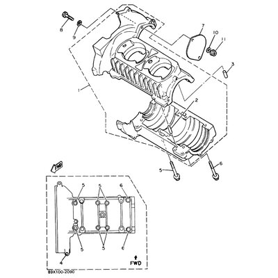 BOLT, FLANGE(82M)