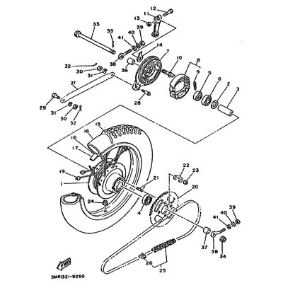 BREMSSCHUHSATZ 2