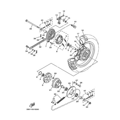 BREMSSCHUHSATZ 2