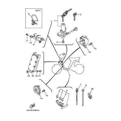 Yamaha Teil 5UY213971000