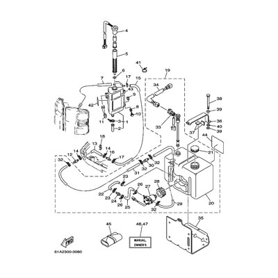 Yamaha Teil 61A857116100