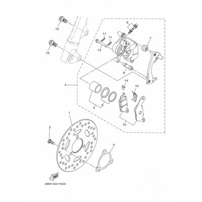 PISTON ASSY, CALIP