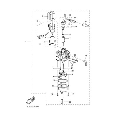 Yamaha Teil 5SBE4G360000