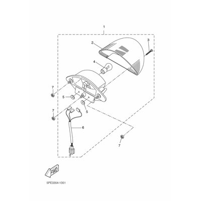 TAIL LIGHT LENS