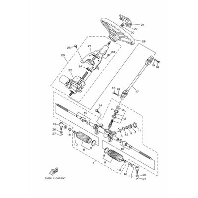 STEERING SHAFT ASSY