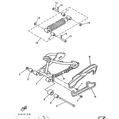 STOSSDAMPFEREINHEIT, HINTEN