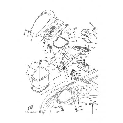 Yamaha Teil F0X6517C0100