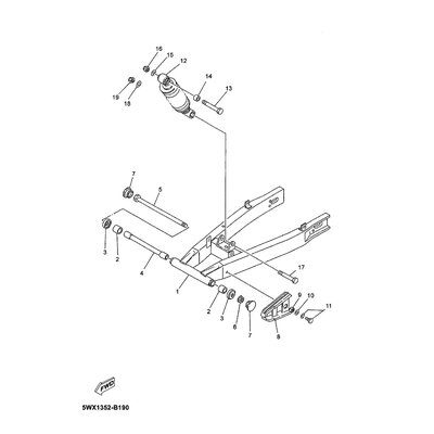 Yamaha Teil 9750M0641600