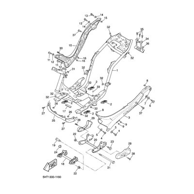 Yamaha Teil 5HTF11950100