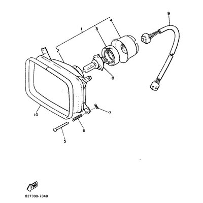 KABEL, SCHEINWERFER