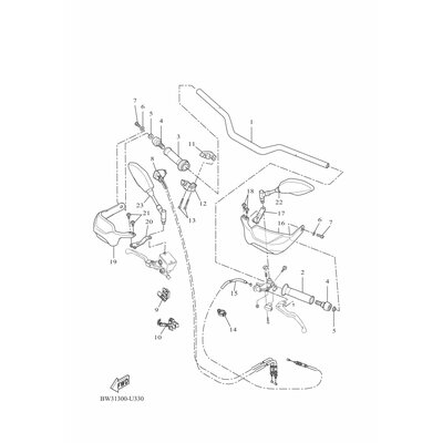 BRACKET, HANDLE 3