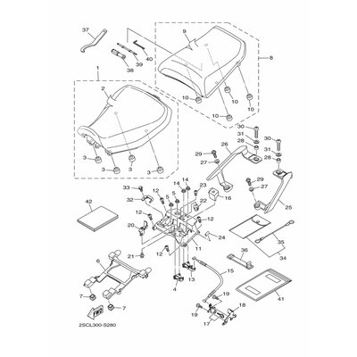 Yamaha Teil 2PP28199E300