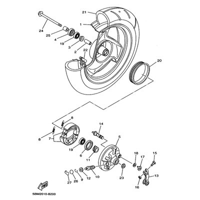 BREMSSCHUHSATZ