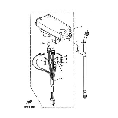 GESCHWINDIGK. KABEL KOMPL.