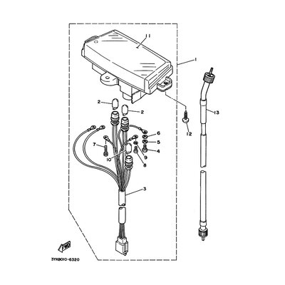 GESCHWINDIGK. KABEL KOMPL.