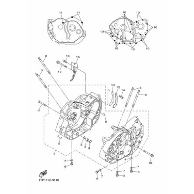 Yamaha Teil 3D8151540000