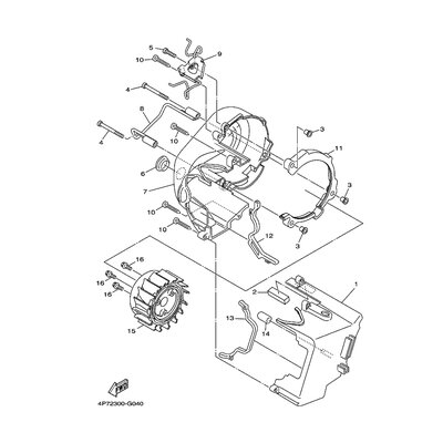 Yamaha Teil 4P7E546C0000