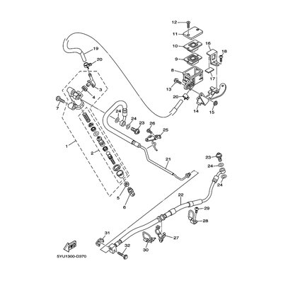 Yamaha Teil 5YU2588F0000