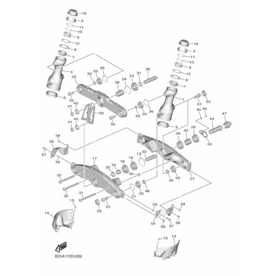 PIPE STEERING HEAD