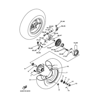 KNUCKLE, STEERING 1