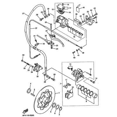 Yamaha Teil 8FA259700000