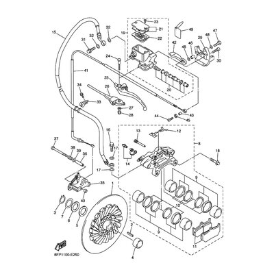 Yamaha Teil 8FU259700100