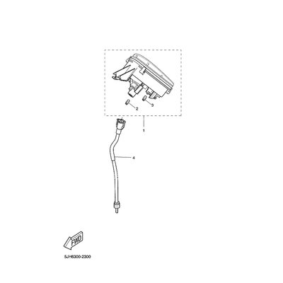 GESCHWINDIGK. KABEL KOMPL.