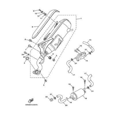 Yamaha Teil 4CWE48060000