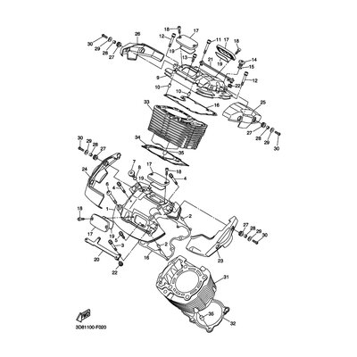 Yamaha Teil 3D81112F0000