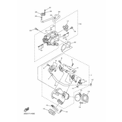 Yamaha Teil 5S7138950000