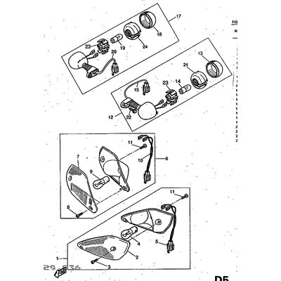 VORDERER BLINKER KOMPL. 1