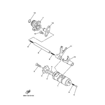 Yamaha Teil 5TPE818A0000