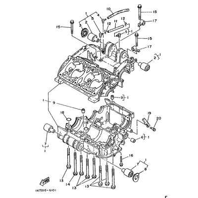 DAMPFER, MOTORAUFHANGUNG 1