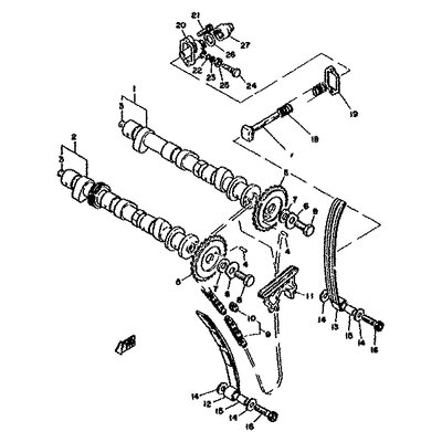 INTAKE CAM SHAFT ASSY