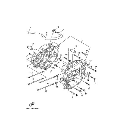 Yamaha Teil 9502L0608000