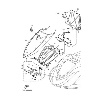 Yamaha Teil F1KU517B60P0