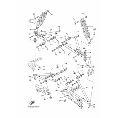 FRONT LOWER ARM COMPL.