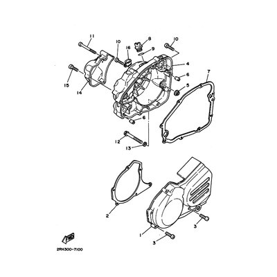 BOLT, FLANGE(41Y)