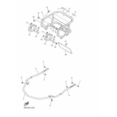 BOLT, FLANGE(3TK)