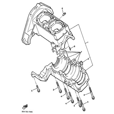 BOLT, FLANGE (1T7)